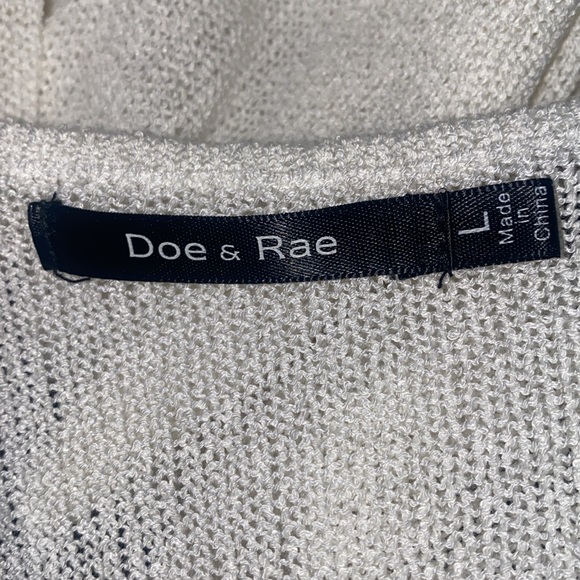 Long black-and-white duster - Picture 4 of 4